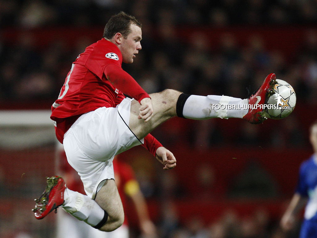 Wayne Rooney MU wallpaper