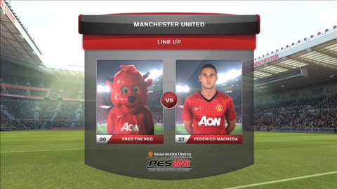 มาเคด้า แข่ง PES 2013 กับ เฟรด เดอะ เรด