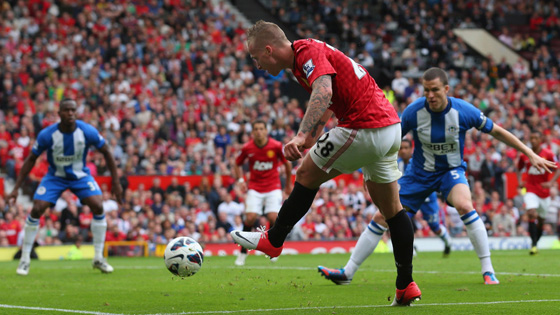 Buttner Goal v Wigan
