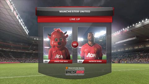  เอฟร่า แข่ง PES 2013 กับ เฟรด เดอะ เรด
