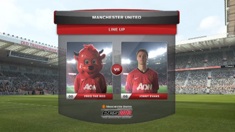 อีแวนส์ แข่ง PES 2013 กับ เฟรด เดอะ เรด