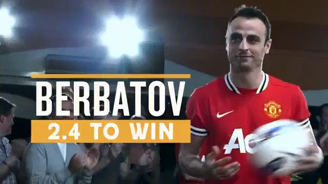 Betfair - Stars And Strikes - Berbatov, Young & Evra