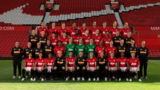 เบื้องหลังถ่ายรูปรวม ฤดูกาล 2012/13