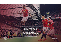 United 3 Arsenal 2