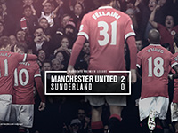 United 2 Sunderland 0