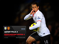 Aston Villa 2 United 3
