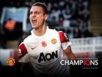 Vidic v Aston Villa