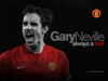 Gary Neville always a red