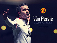 POTM January - Robin van Persie